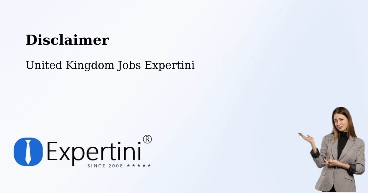 Disclaimer – Maple Cross - United Kingdom Jobs Expertini